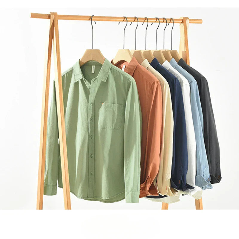 CAMISA DE HOMBRE ESTILO MINIMALISTA SILAMODA™