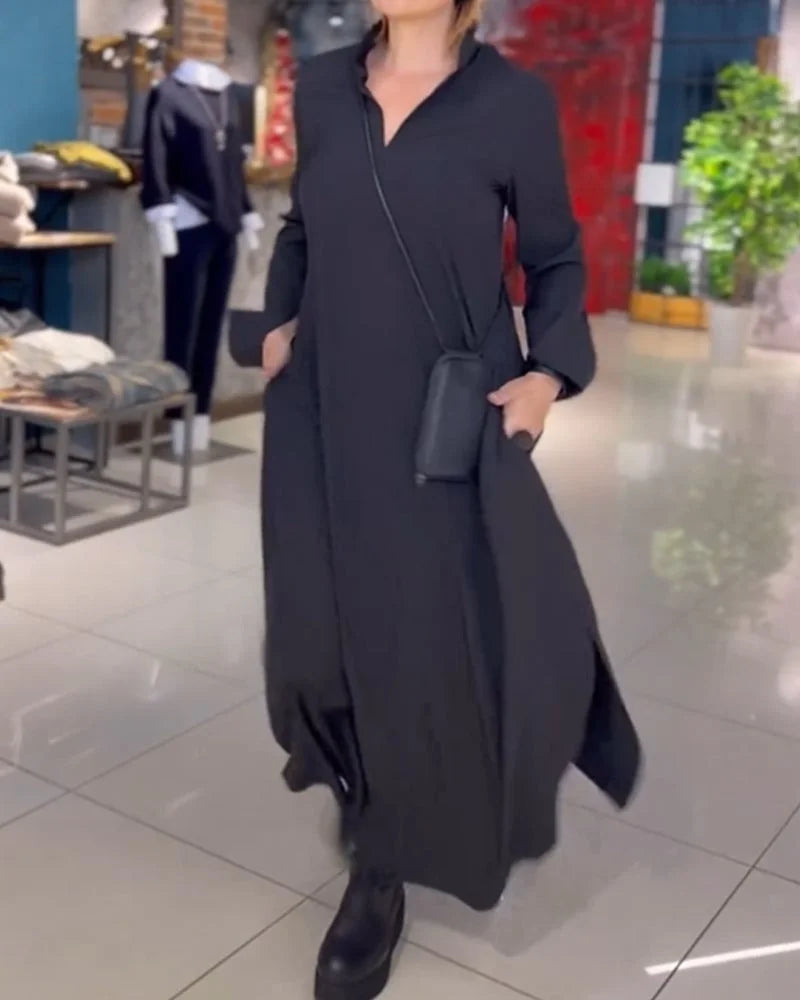 Lorena - Vestido Elegante De Otoño